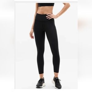 Athleta Interval Stash 7/8 Tight Legging Medium Black 821389